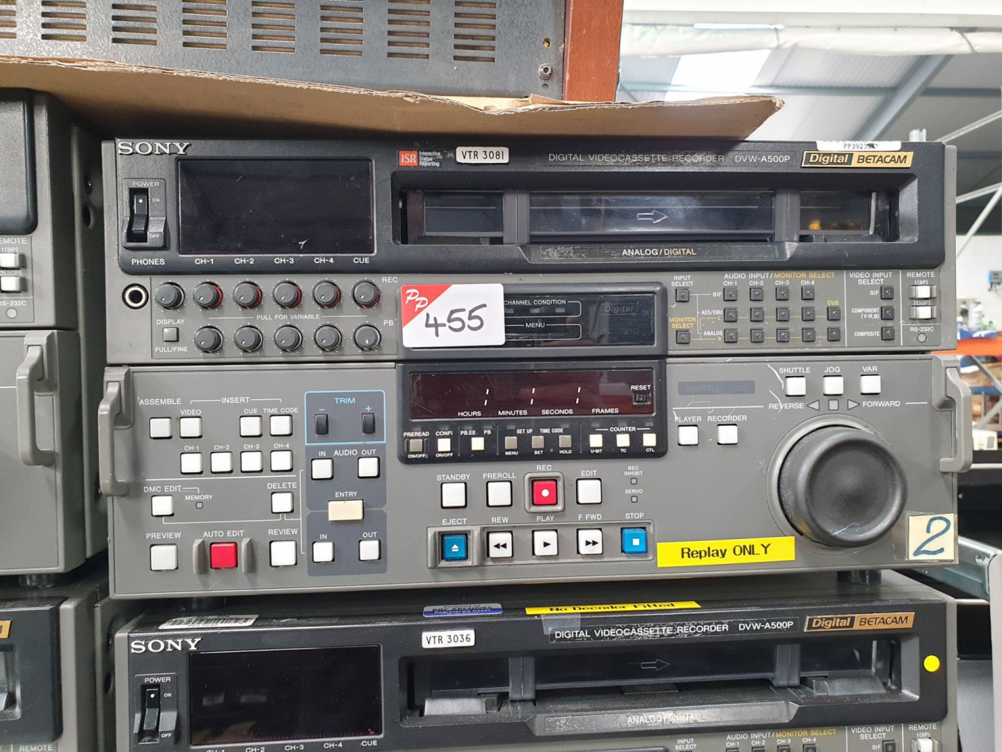 Sony DVW-A500P digital video cassette recorder - L...