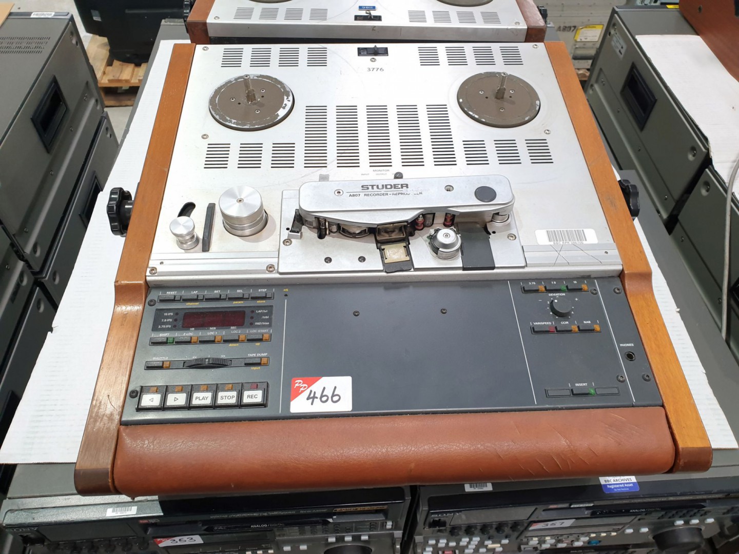 Studer A807 reel to reel recorder - reproducer, s/...
