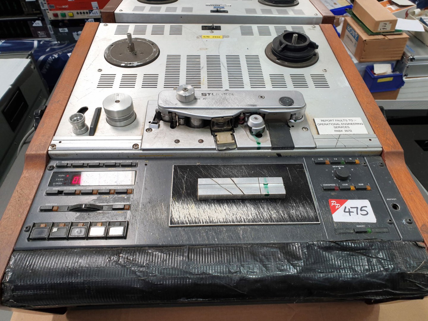 Studer A807 reel to reel recorder - reproducer, s/...