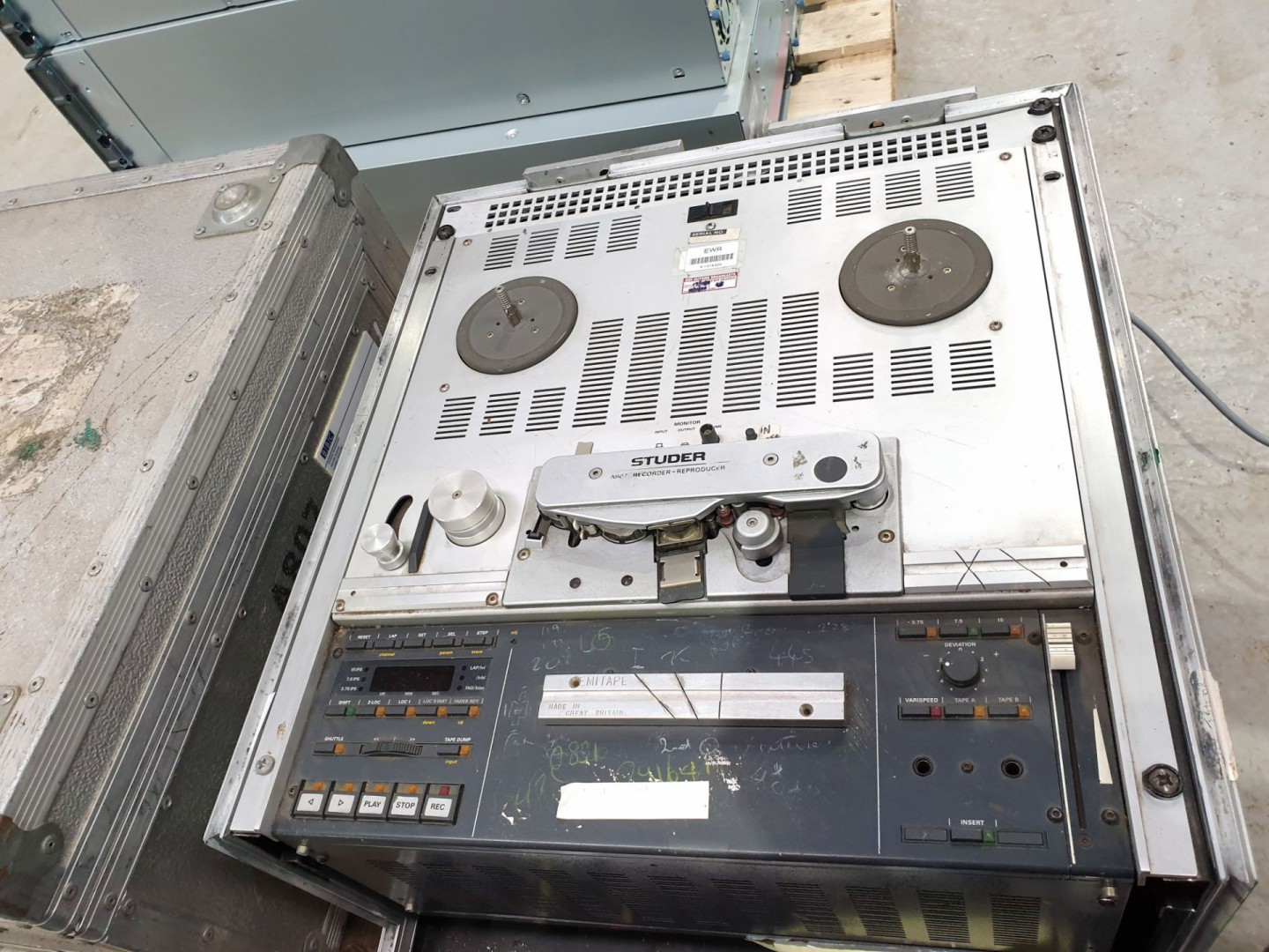 Studer A807 reel to reel recorder - reproducer in...