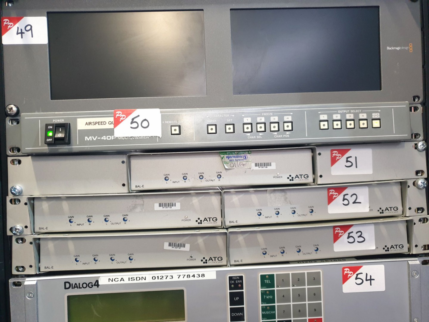 ATG Broadcast BAL-E amp - Lot located at: PP Saler...