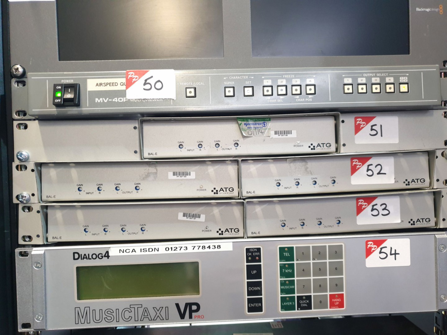 2x ATG Broadcast BAL-E amp - Lot located at: PP Sa...