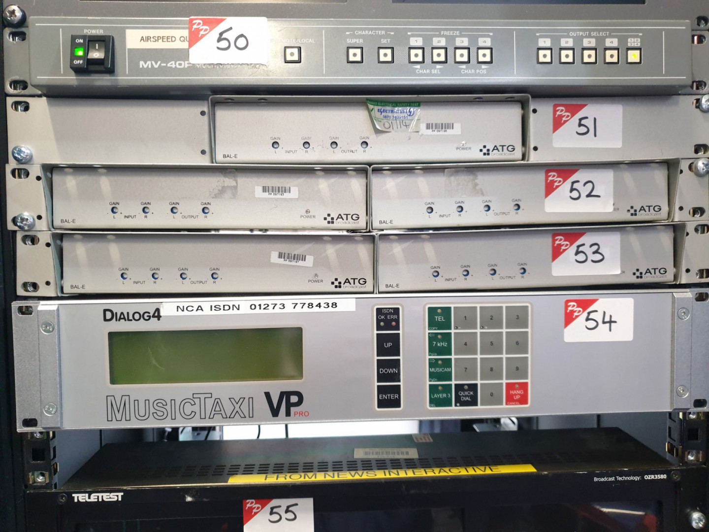 2x ATG Broadcast BAL-E amp - Lot located at: PP Sa...