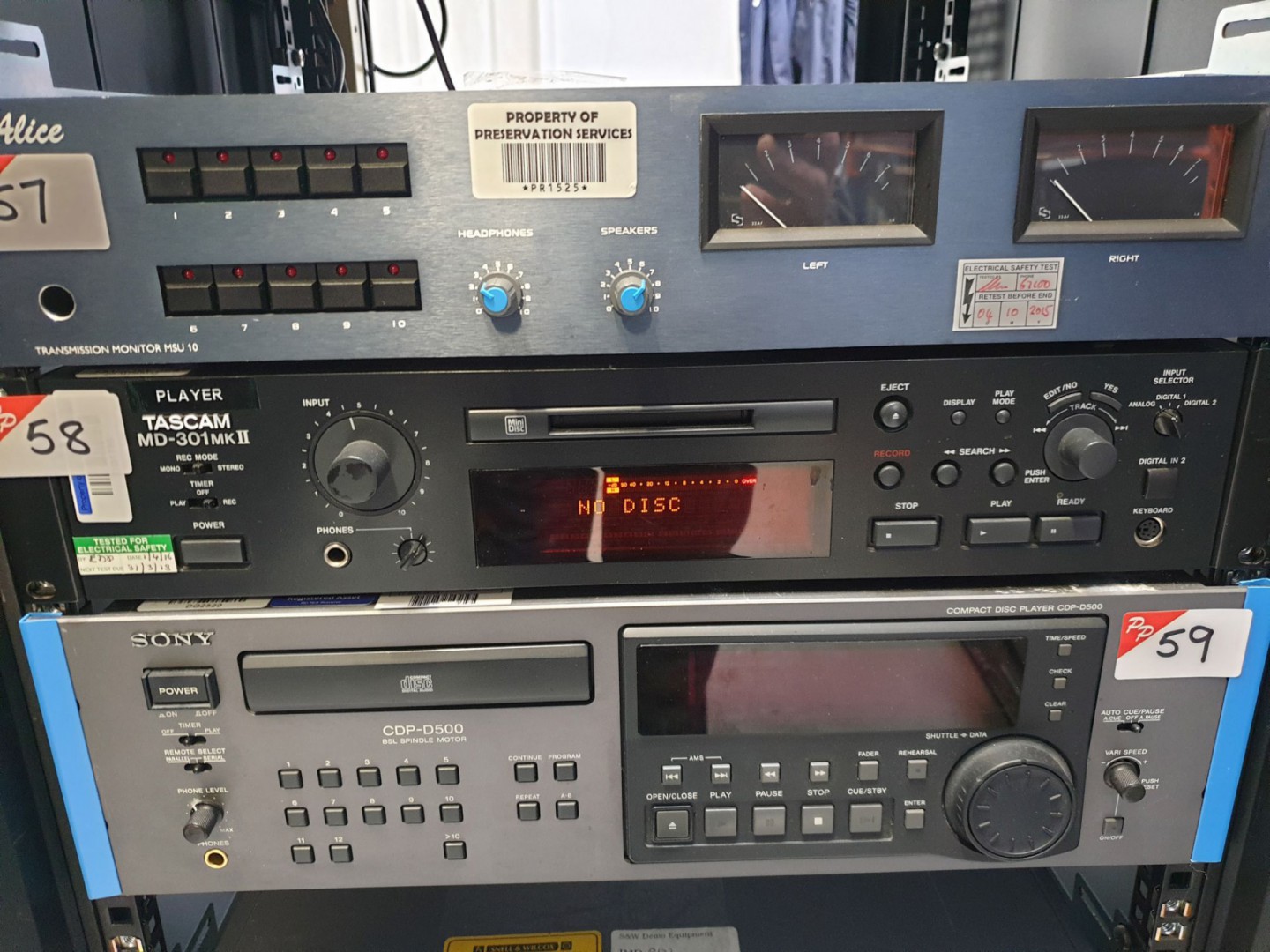 Tascam MD-301 MKII mini disc player - Lot located...