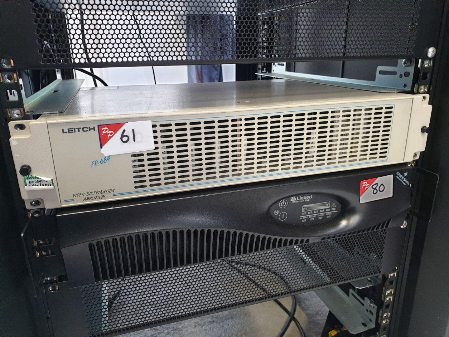 Leitch FR-684 video distribution amplifier - Lot l...
