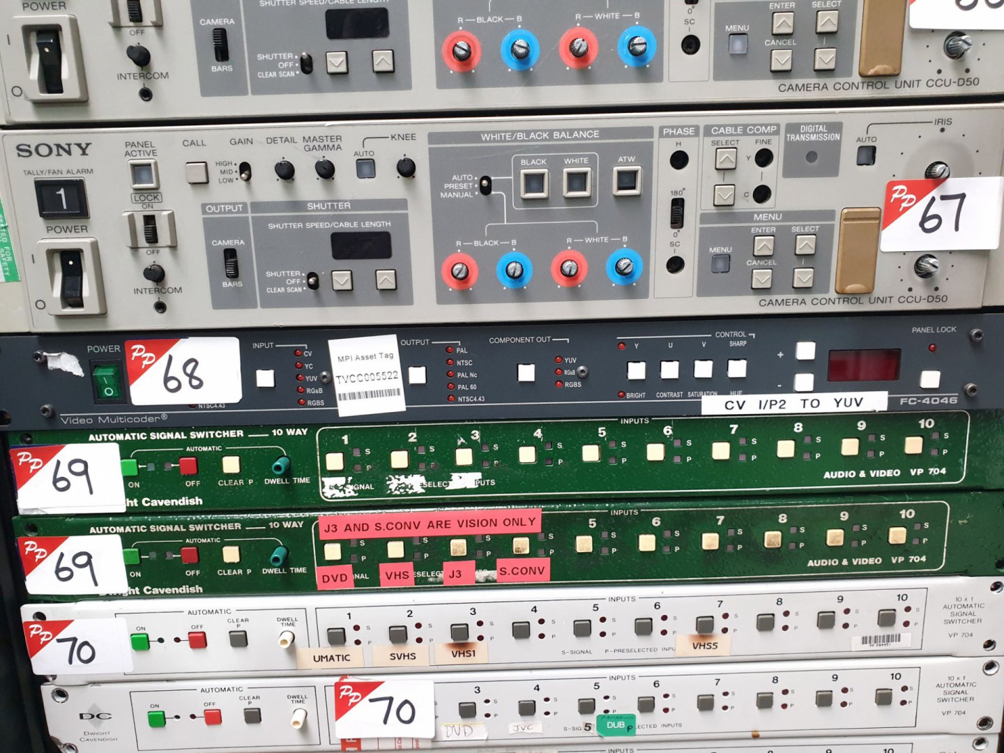 Kramer FC-4046 video multicoder - Lot located at:...