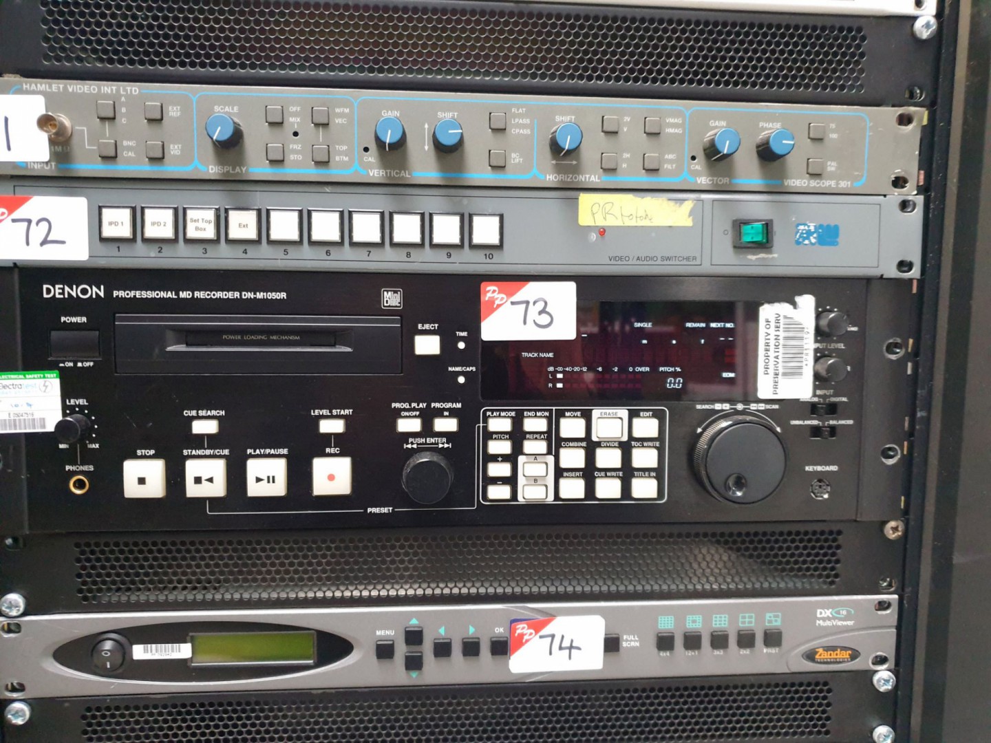 Denon DN-M1050R professional MD recorder - Lot loc...