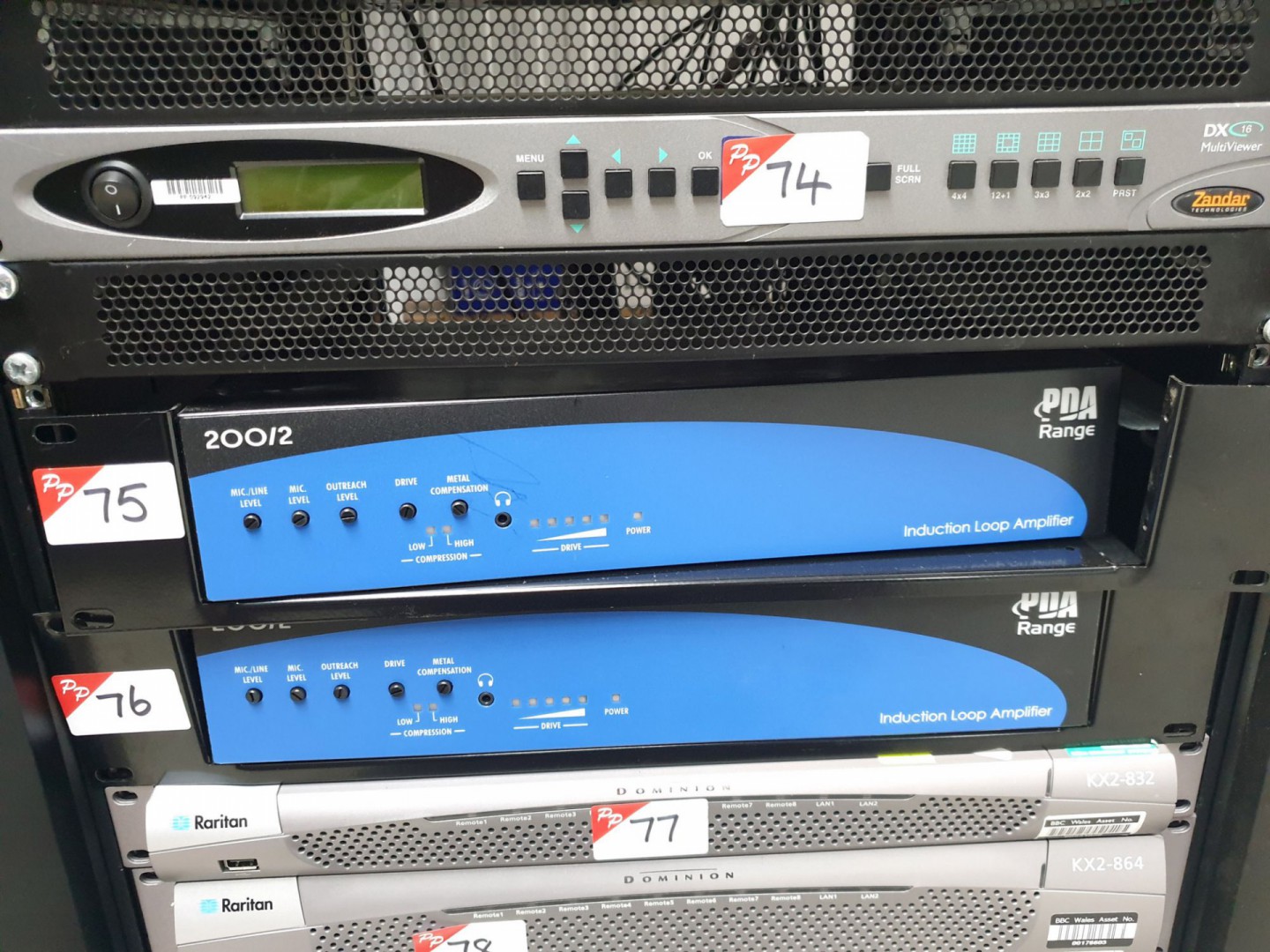 PDA range 200/2 induction 100P amplifier - Lot loc...