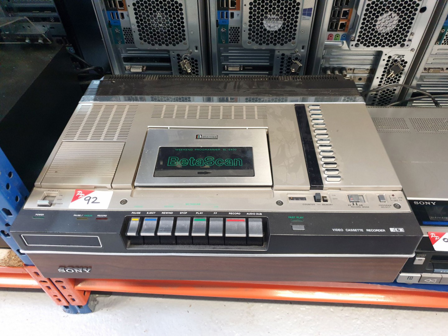 Sony SL-5400 Betamax video cassette recorder - Lot...