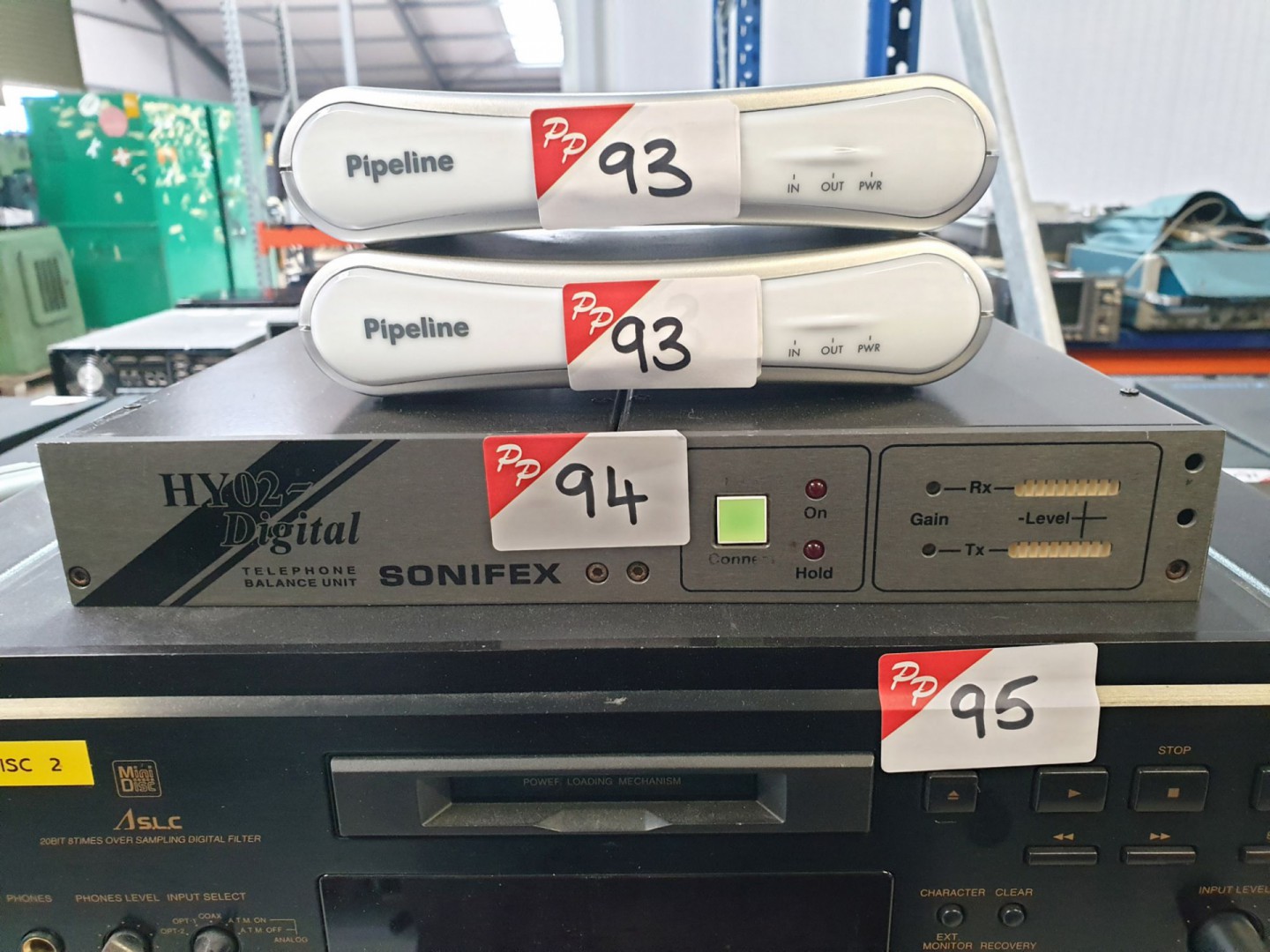 Soniflex HY02 digital telephone balance unit - Lot...