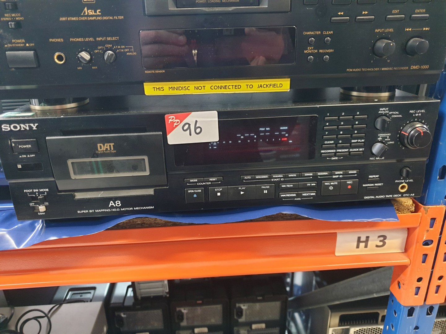 Sony DTC-A8 DAT audio tape recorder - Lot located...