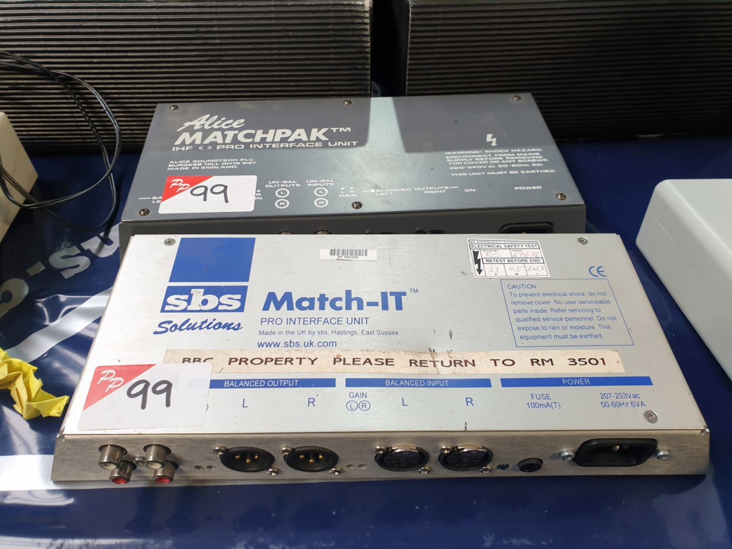Alice, SBS Pro interface units - Lot located at: P...