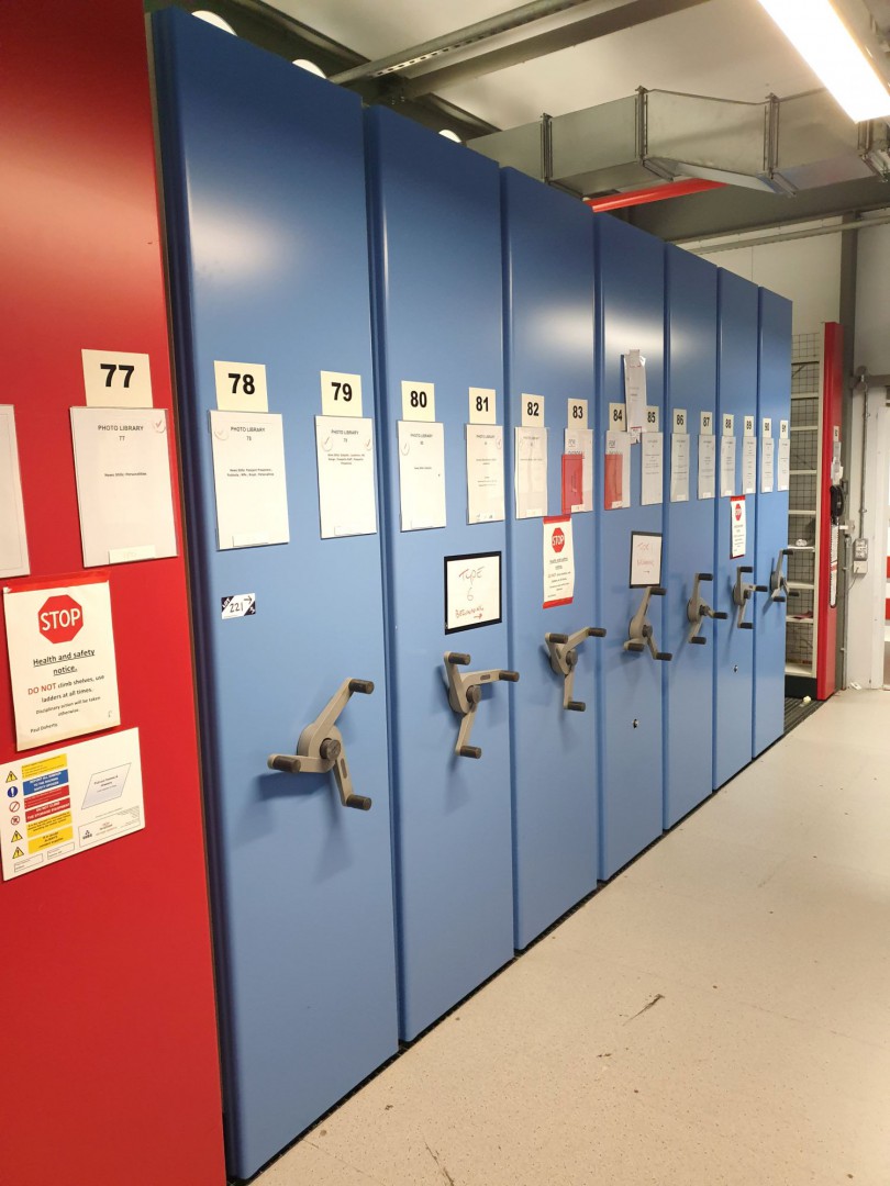 7 bays Bruynzel Compactus multishelf rolling stora...