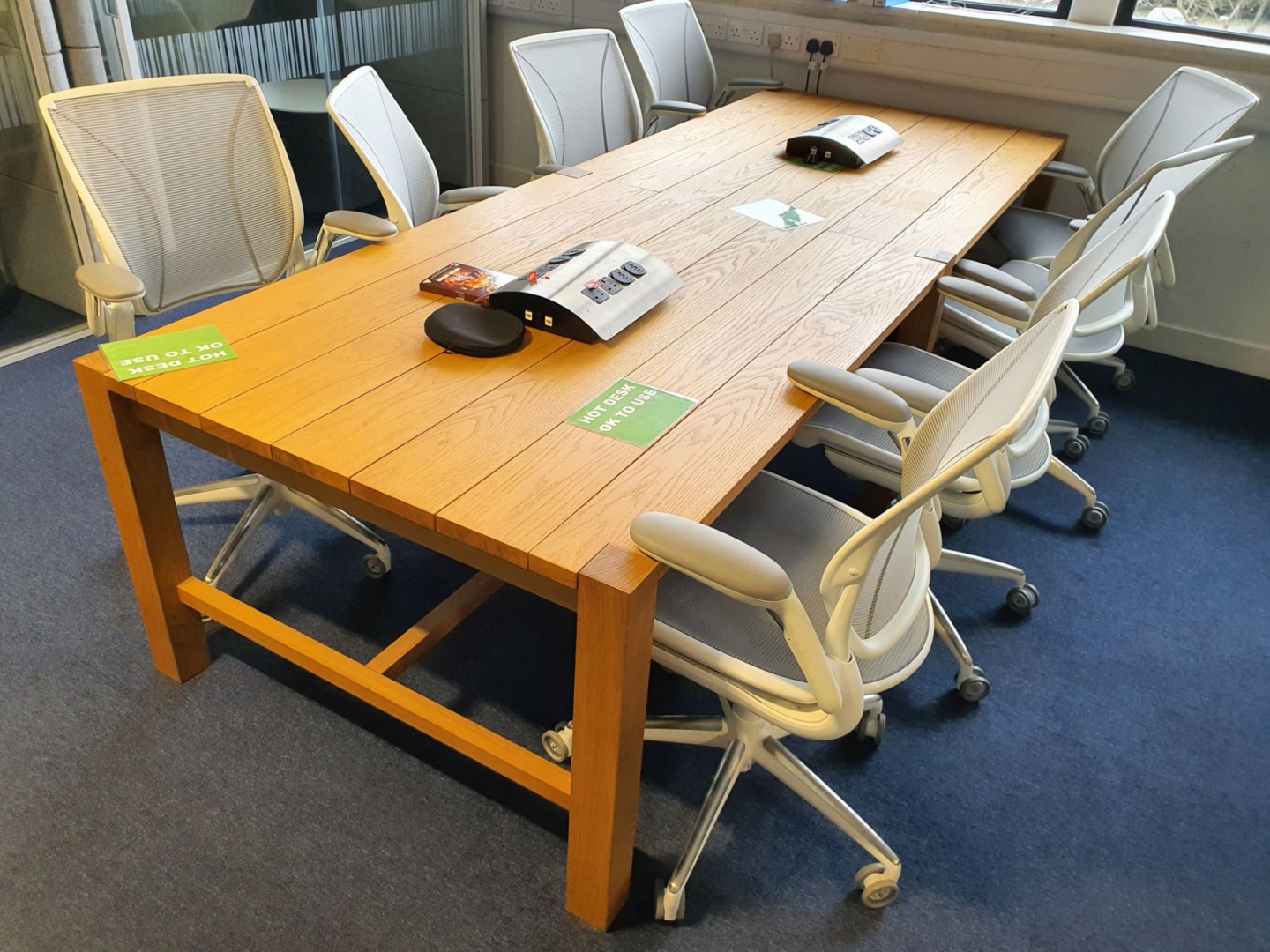 3000x1120mm light oak effect wooden meeting / hot...