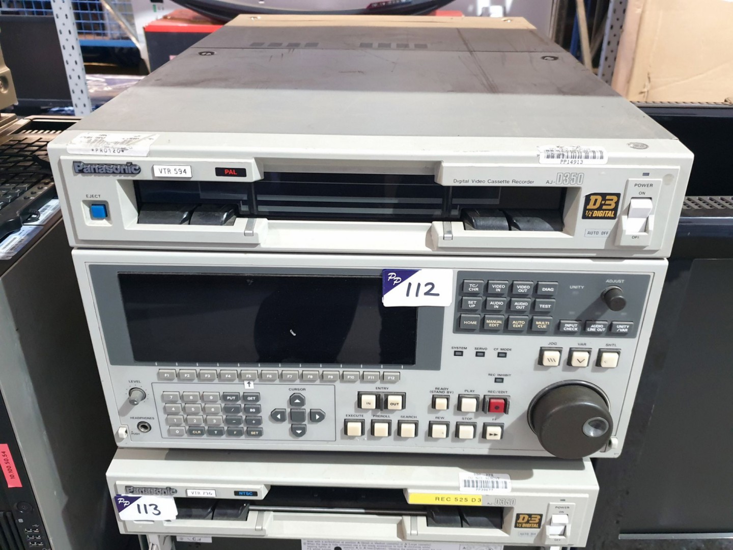 Panasonic AJ-D350 digital video cassette recorder