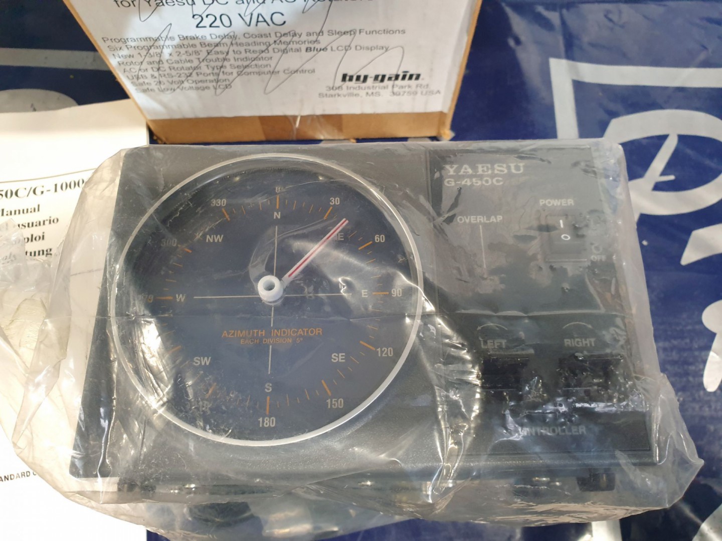 Vertex standard G-450C azimuth indicator (boxed &...