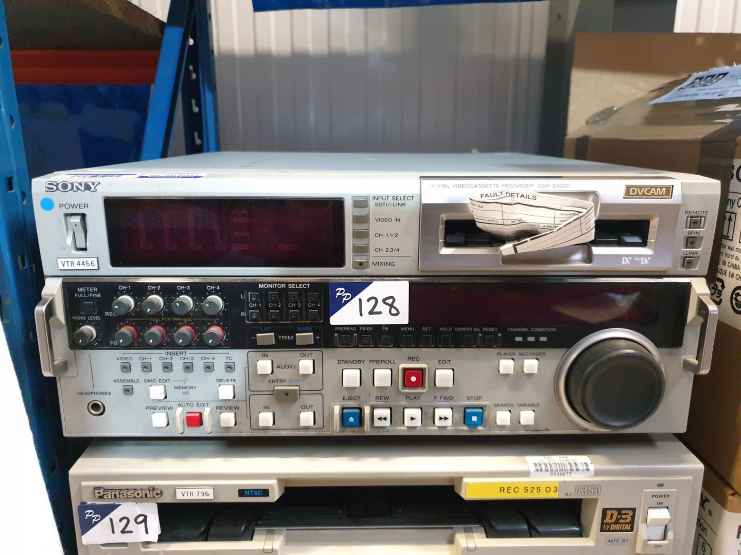 Sony DSR-2000P digital video cassette recorder