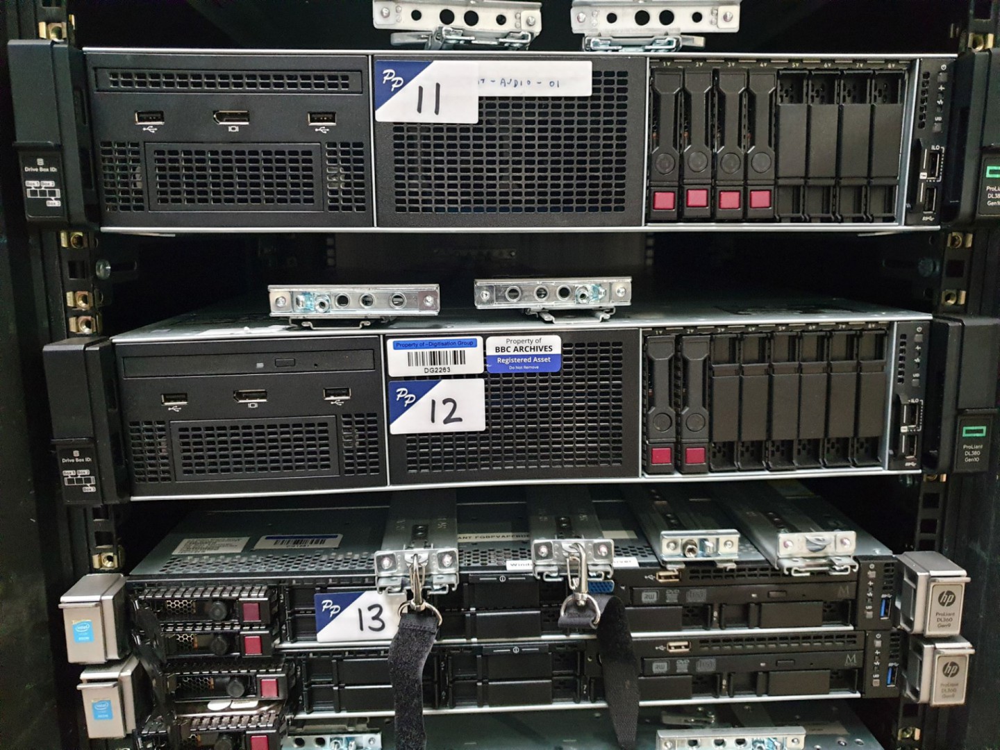 HPE Proliant DL380 Gen 10 rack type server, model...