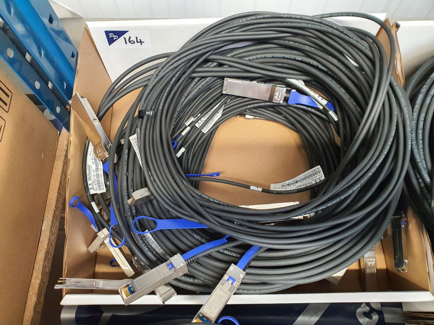 Qty various Mellanox Tech etc cables