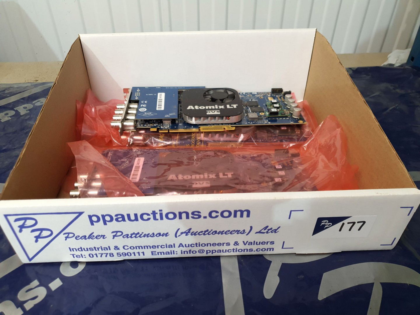 3x DVS Atomix LT capture cards
