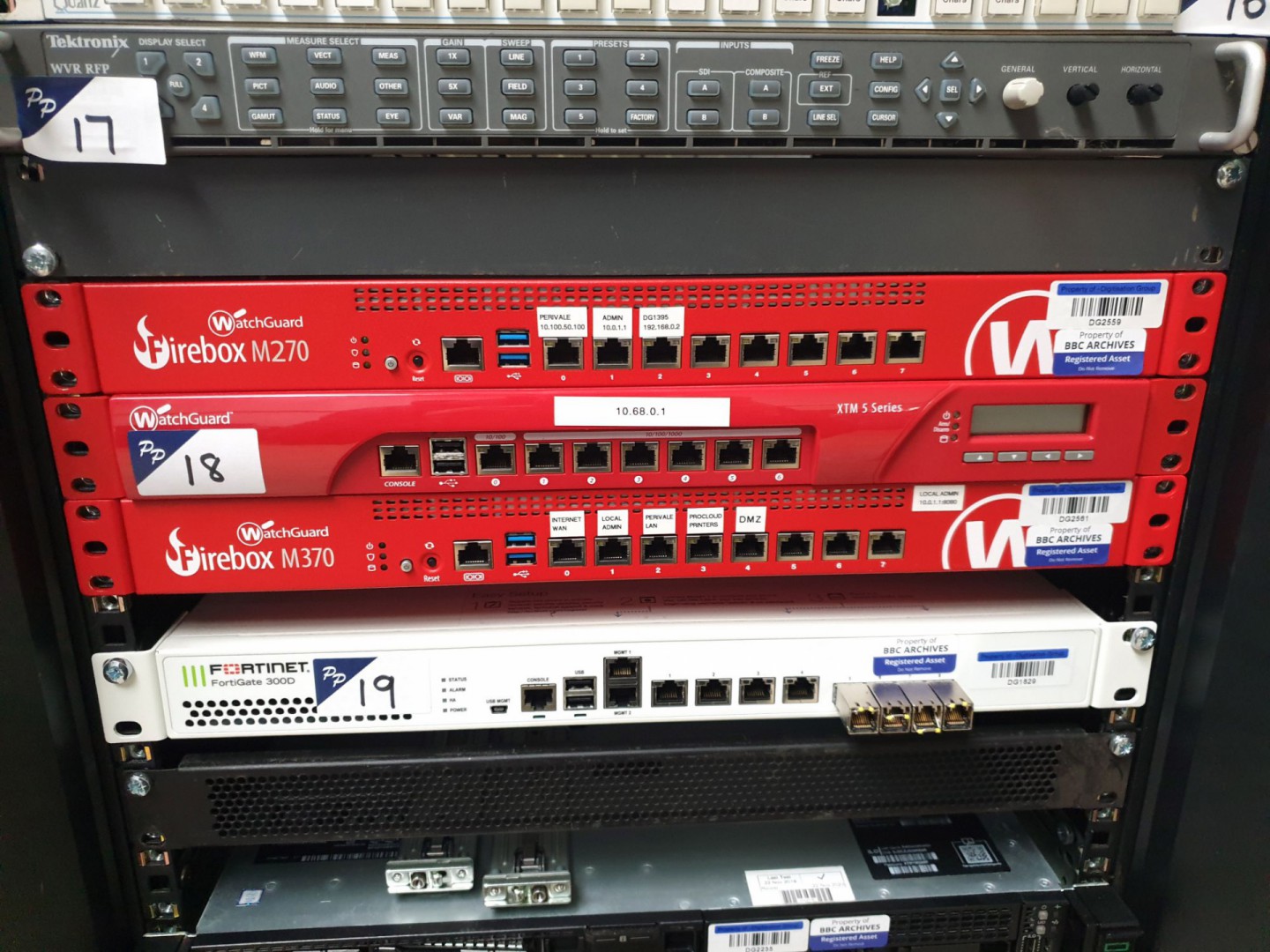 1x Watchguard NC2AE8 XTM 5 Series Firewall Securit...