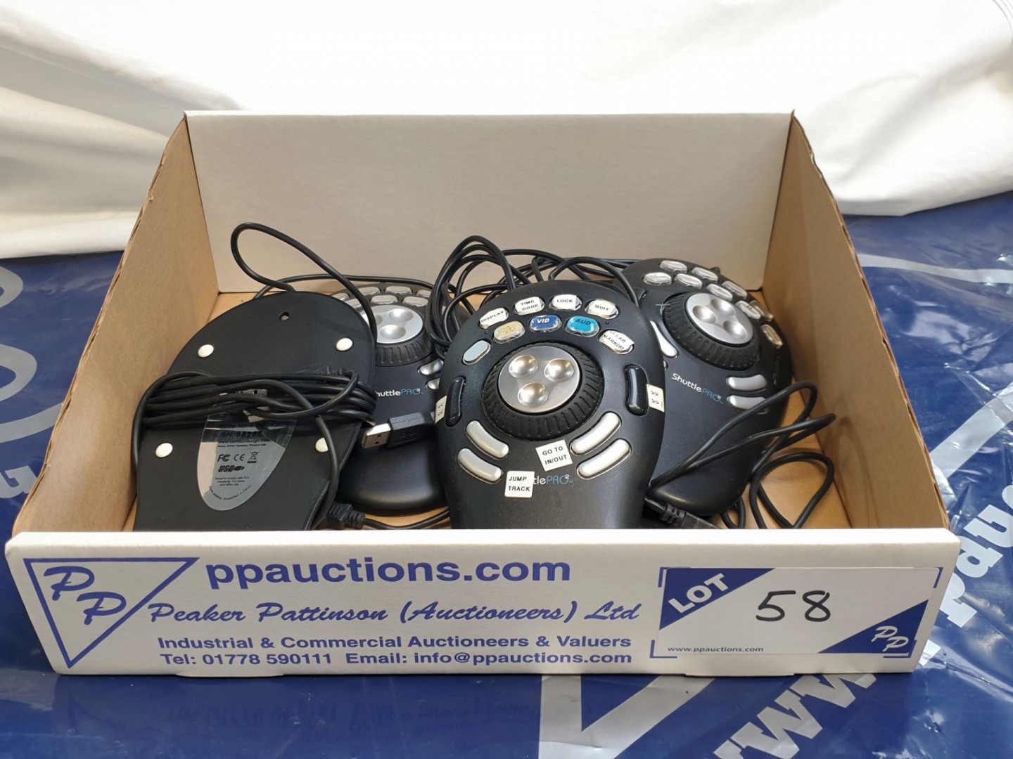5x Contour Design S-Pro V2 shuttle pro keypads
