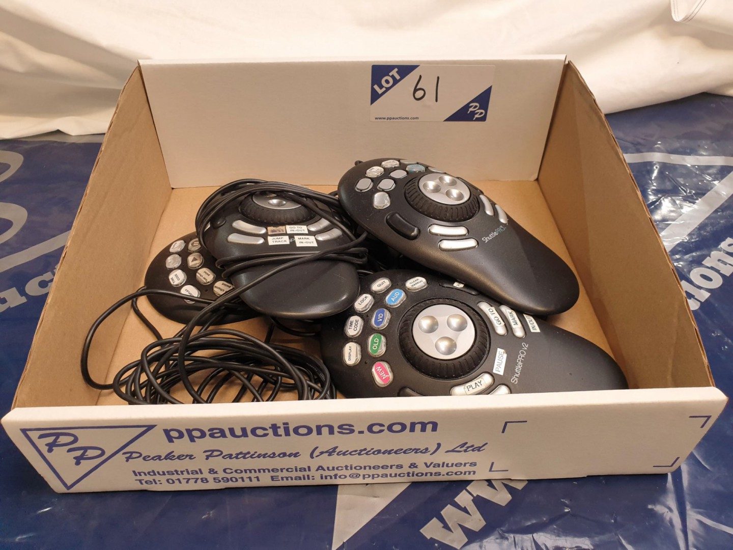 5x Contour Design S-Pro V2 shuttle pro keypads