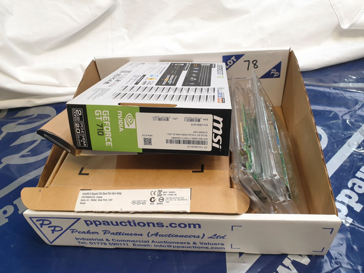 2x Intel ® Ethernet server adapters i350-T2, Intel...