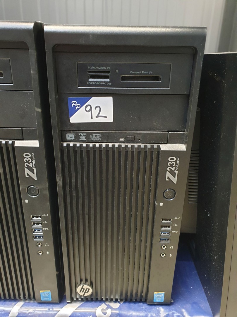 HP Z230 workstation PC, s/n CZC5070HR3