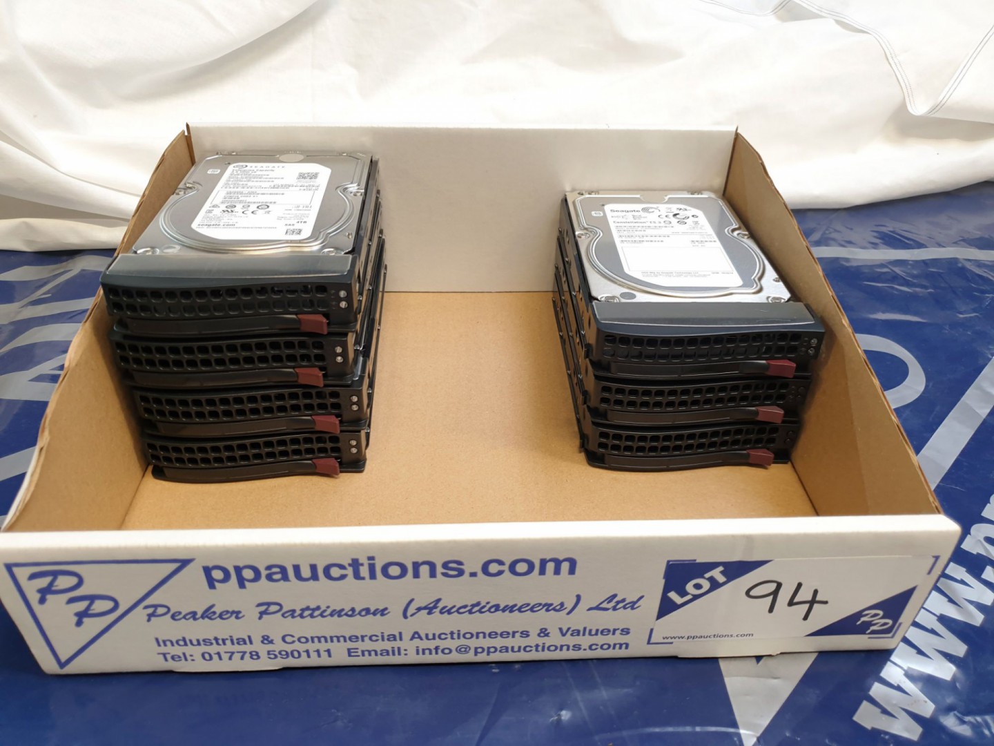 6x Seagate 3.5 HDD V5, Seagate ES.3 HDD