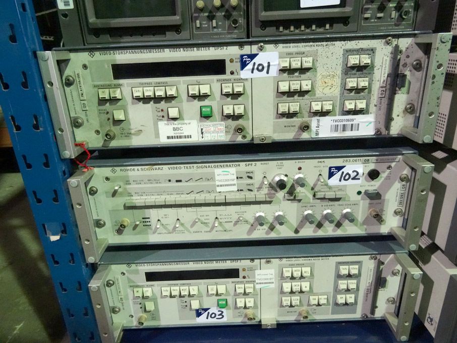 Rohde & Schwarz UPSF 2 video noise monitor