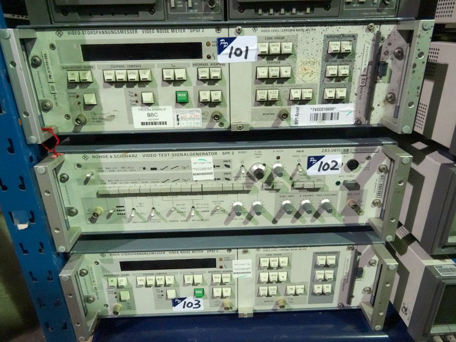Rohde & Schwarz SPF2 video test signal generator