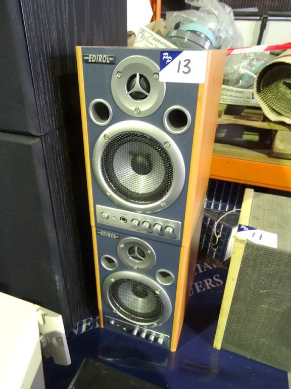 2x Edirol MA-150 digital stereo micro monitor spea...