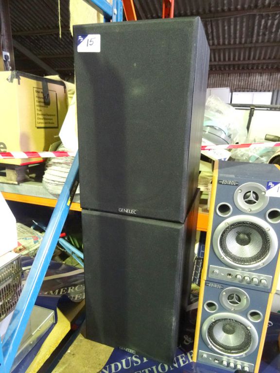 2x Genelec 1031A Bi-amplified monitoring system