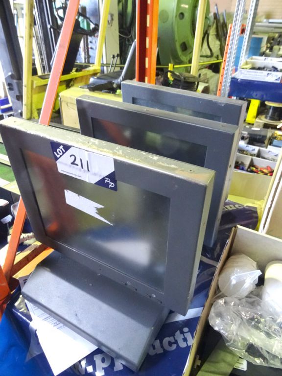 3x KME 12" touch screens