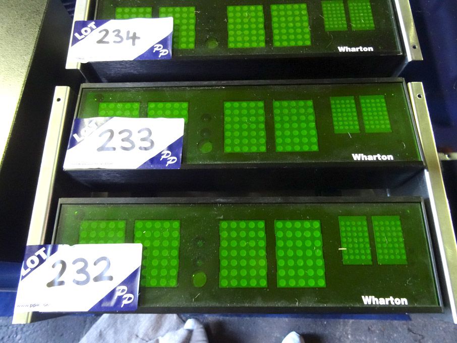 Wharton digital studio clock