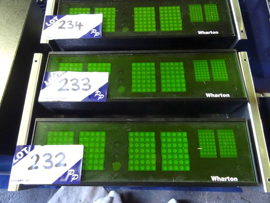 Wharton digital studio clock
