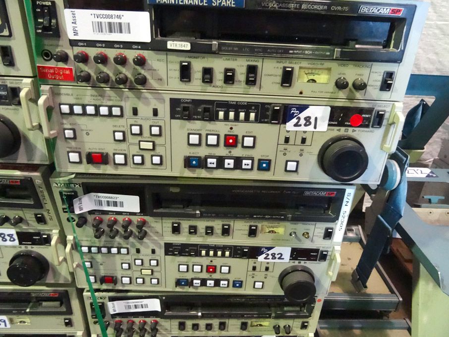 Ampex CVR-75 Betacam SP video cassette recorder