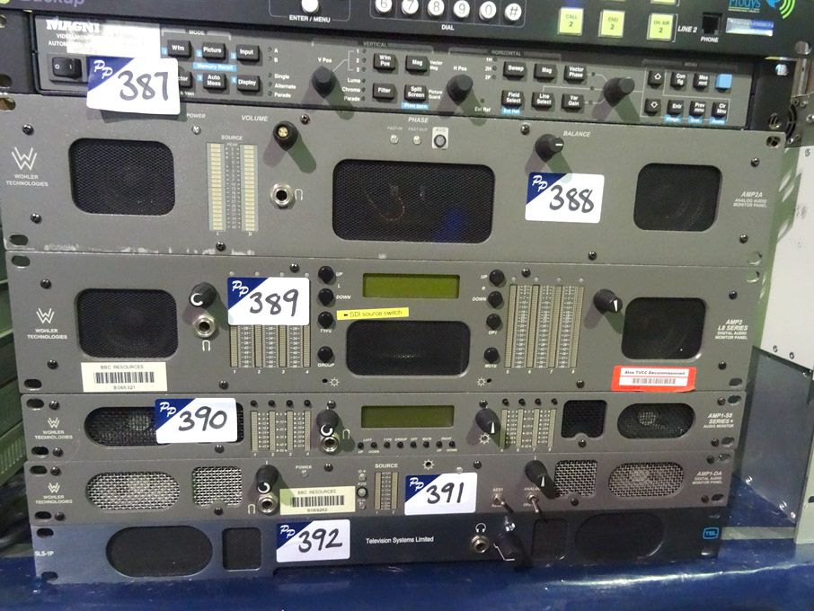 Wohler Tech AMP1-DA digital audio monitor panel