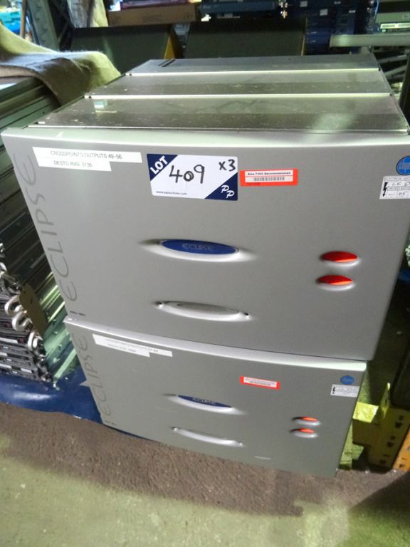 3x Pro-Bel Eclipse Chyron chassis