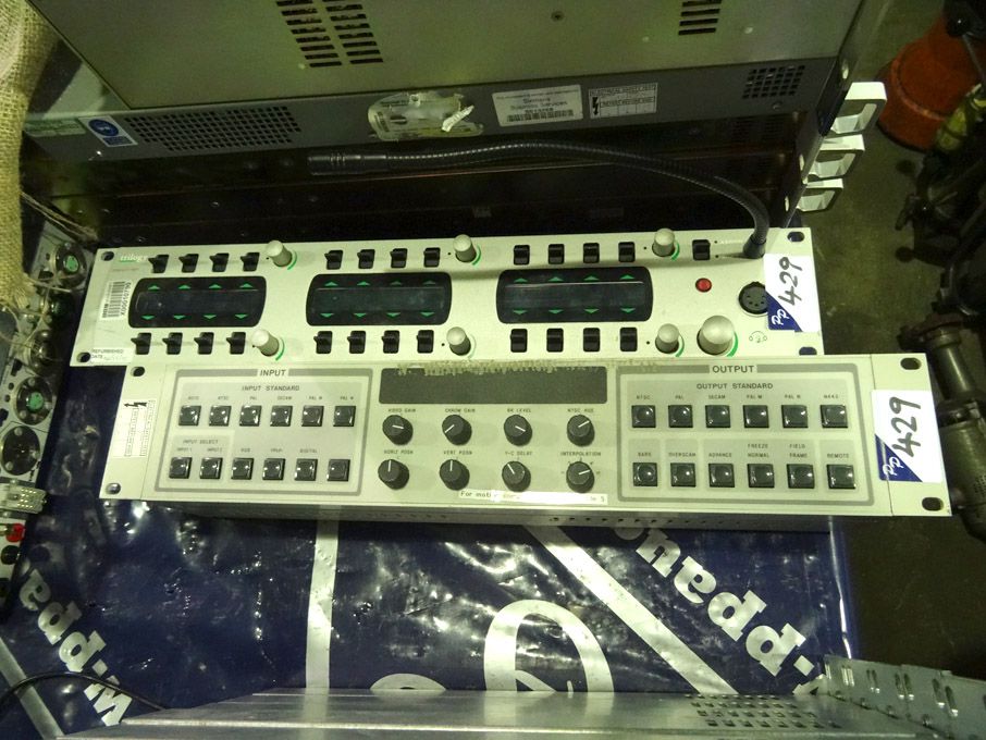 Trilogy Talkback unit, Vistek RC4401 motion compen...