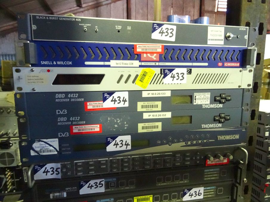 Acron Black & Burst generator 405, Snell & Wilcox...