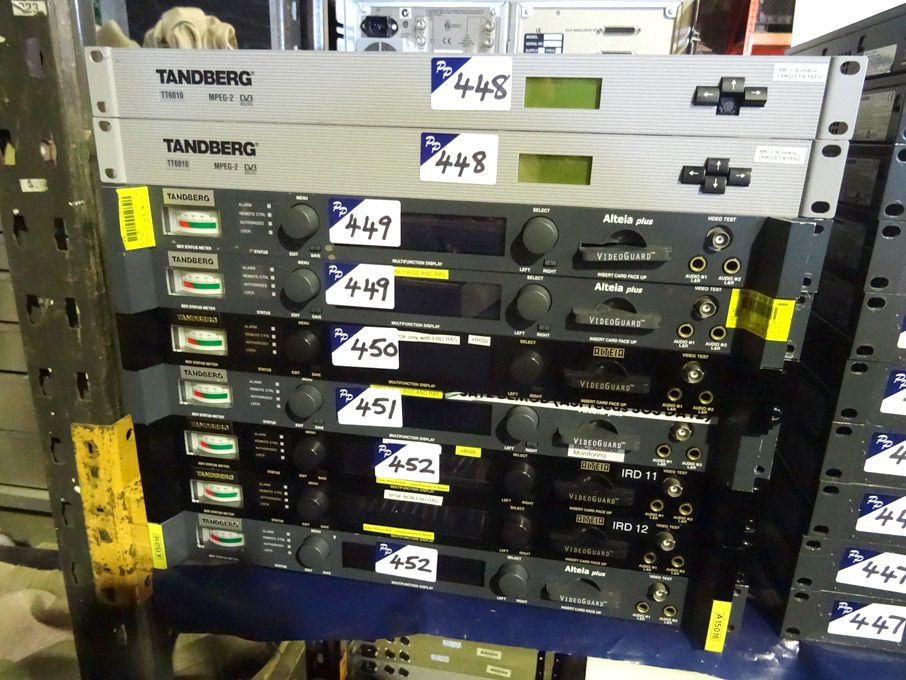 2x Tandberg TT6010 media stream processors