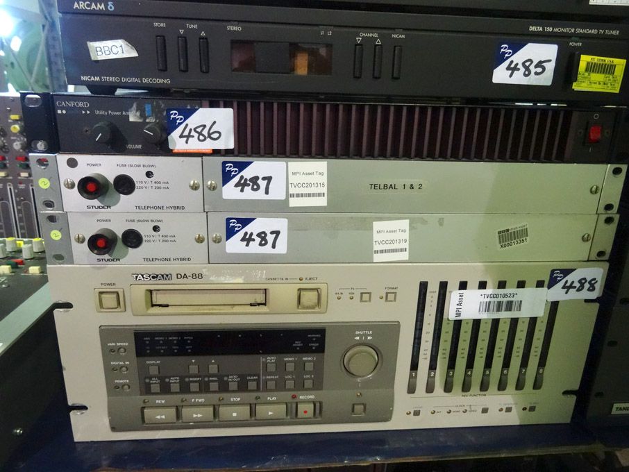 2x Studer telephone hybrids