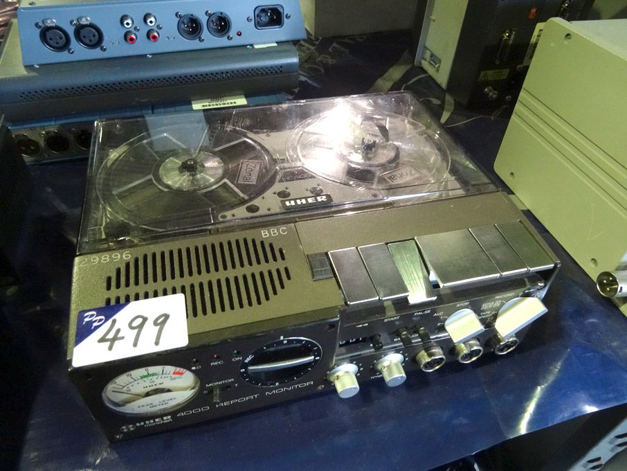 Uher Munchen 4000 reel to reel report monitor