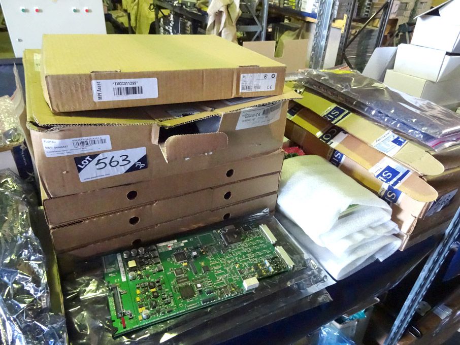 Qty various plug in cards inc: Ascom ISDN, Leitch...