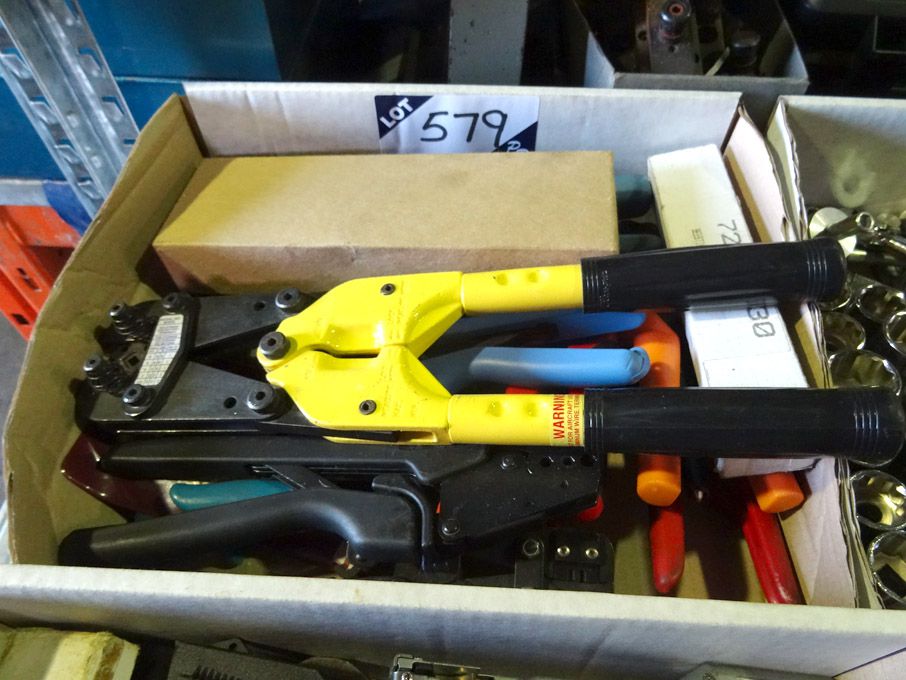 Qty various crimping tools