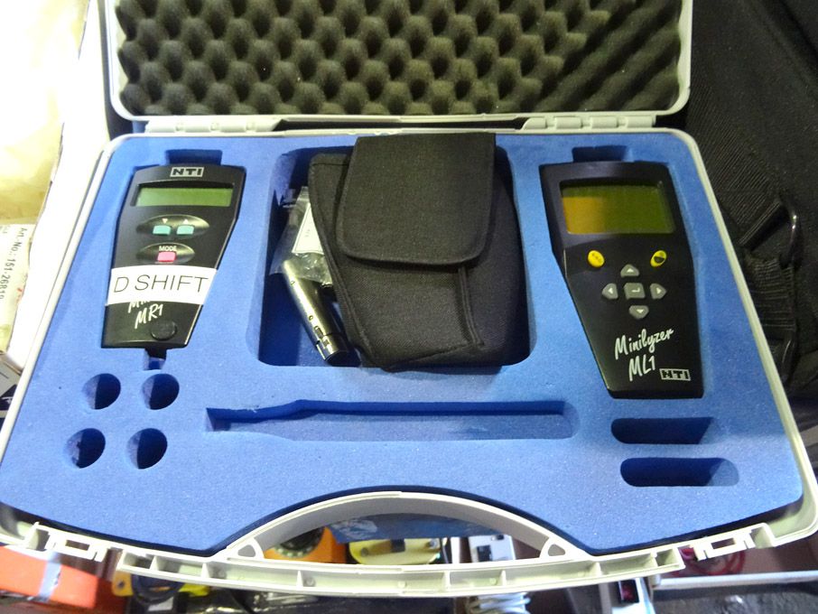 NTI Minirator MR1, NTI Minilyzer ML1 in carry case