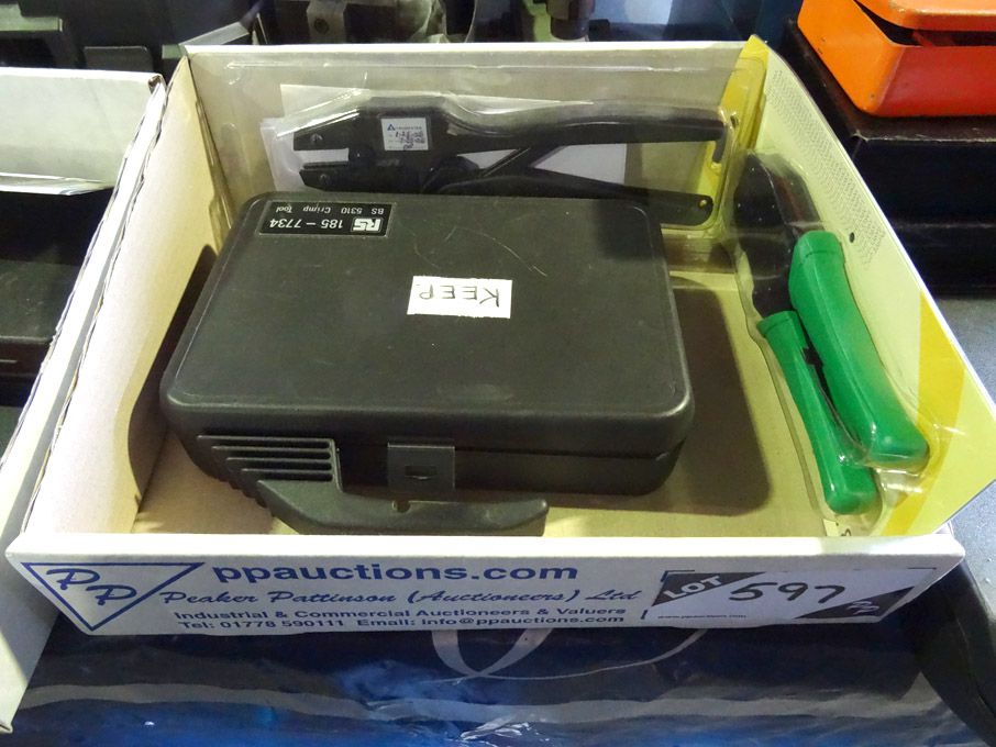 Qty various crimping tools