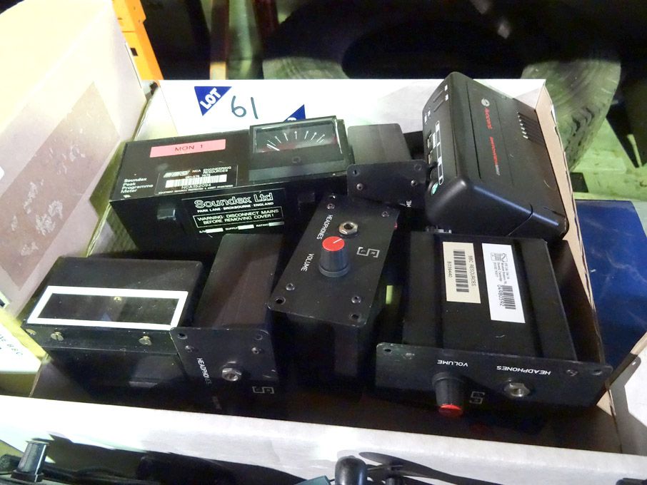 RLS microphone modules, Soundex peak programme met...
